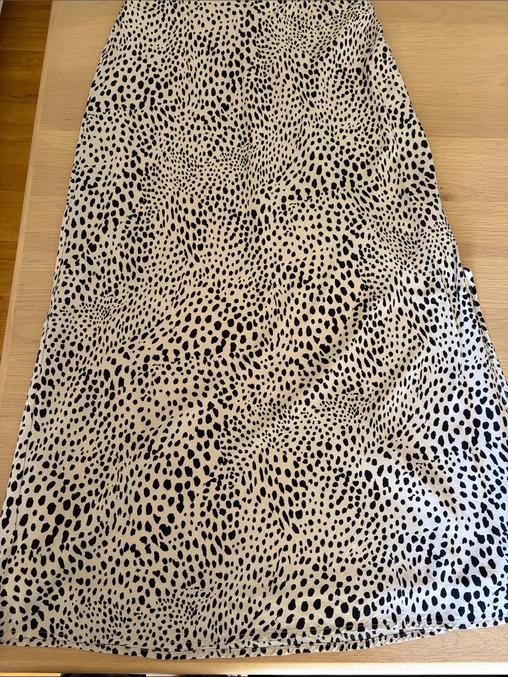 Gap Leopard Print Midi Skirt - Side Slit - Picture 4 of 8